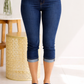 Dark Denim Judy Blue Capris