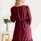 Burgundy Bliss Dress