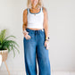 Midnight Wash Judy Blue Palazzos