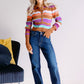 Enchanted Hues Crop Sweater