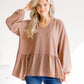 Truffle Allure Peplum