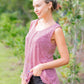 Crushed Petal Top