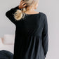 Frosted Berry Sequin Tunic