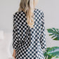 Chic Eve Check Top
