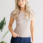 Light Mocha Timeless Basics Top