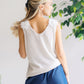 Whimsy Bloom Sleeveless Top