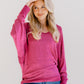 Aurora Blush Knit Pullover