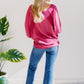 Aurora Blush Knit Pullover
