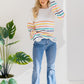Rose Mist Stripe Sweater