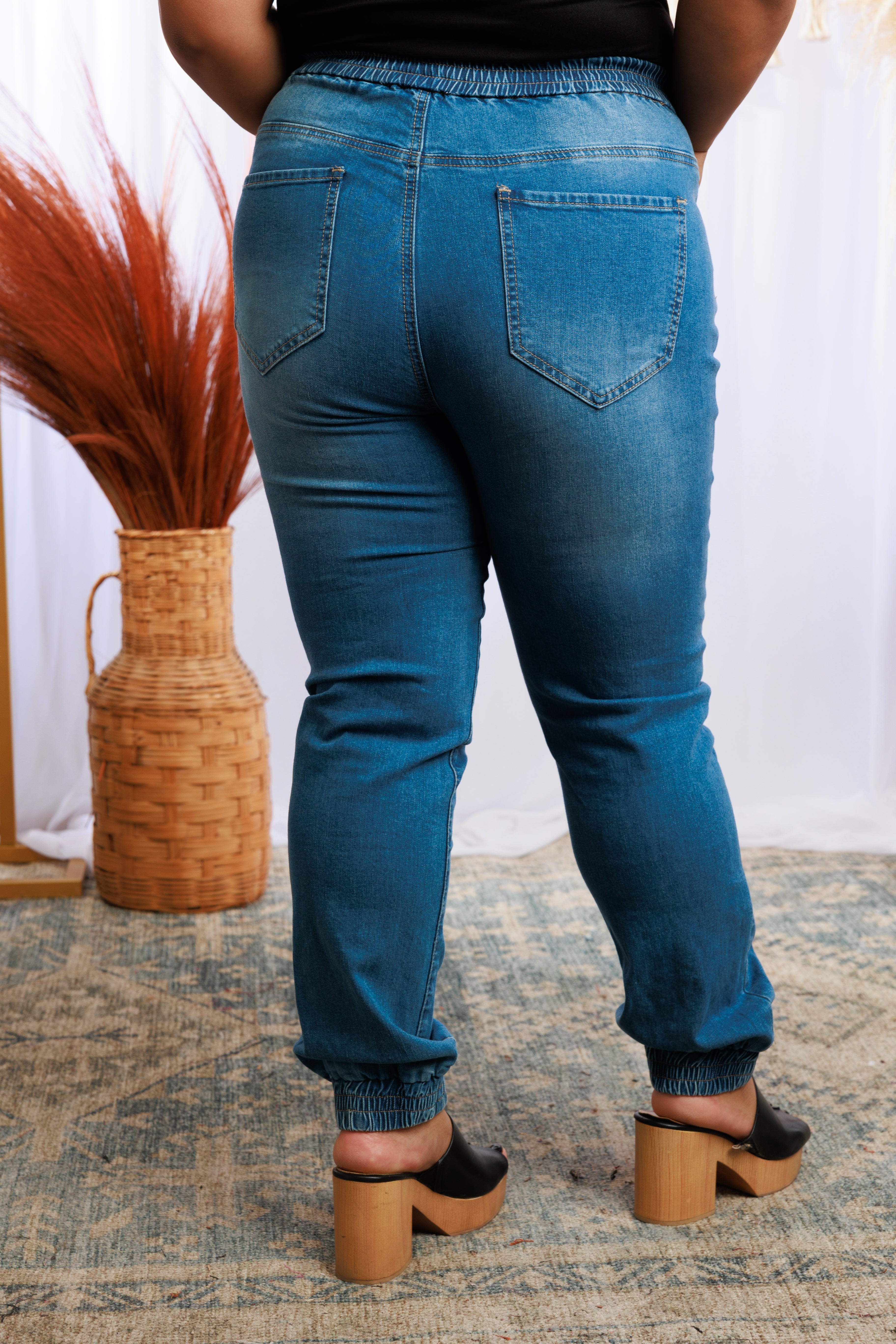 Jogging in Denim