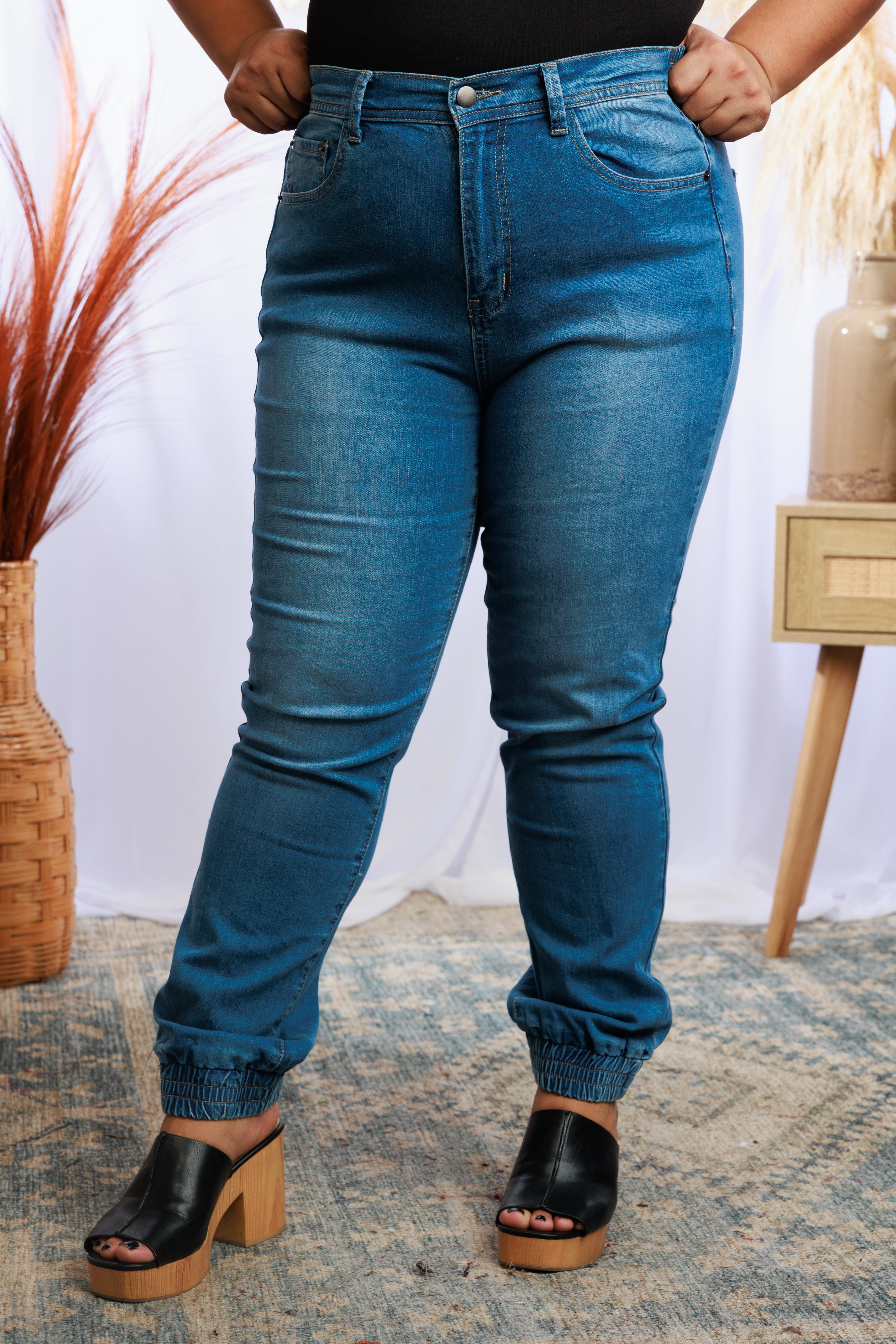 Jogging in Denim
