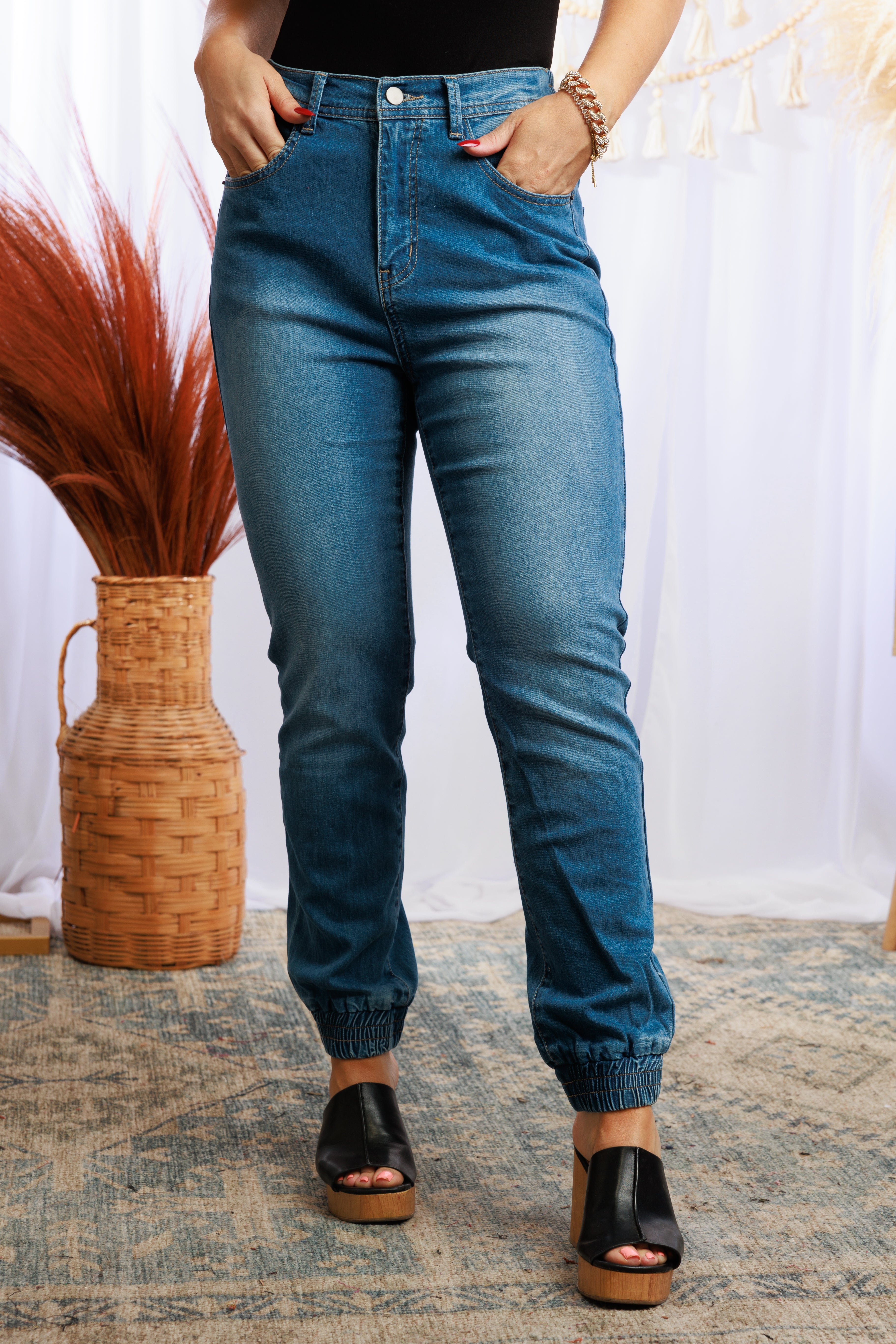 Jogging in Denim