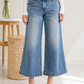 Judy Blue Bandana Babe Wide Leg Jeans