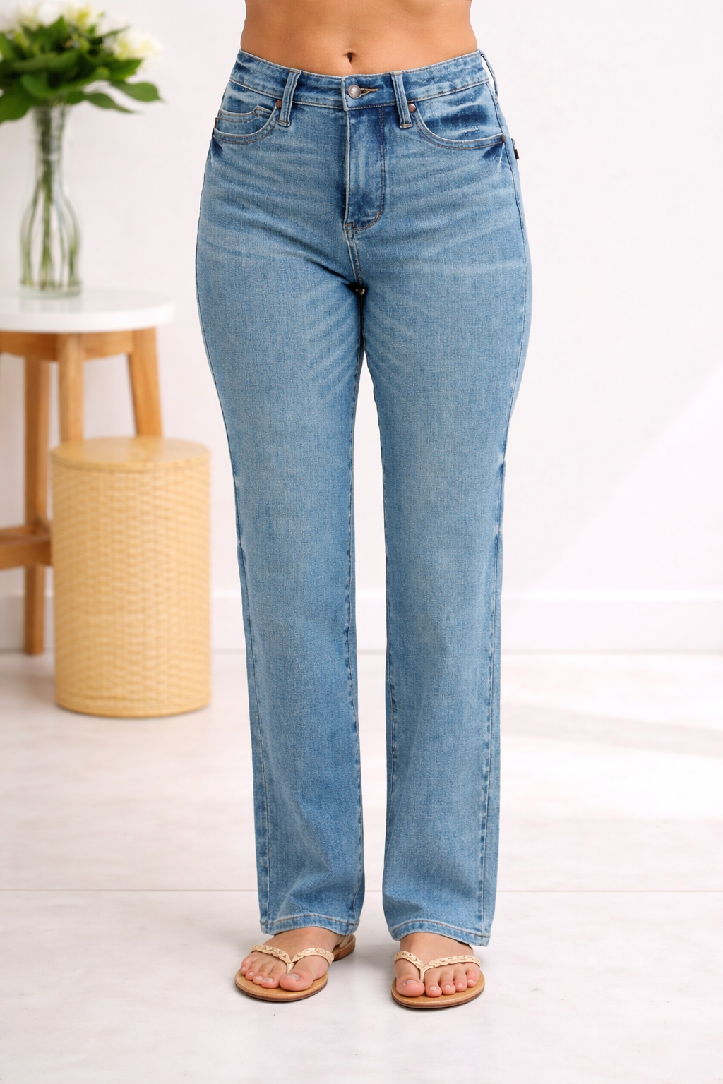 Judy Blue Contour Slim Straights