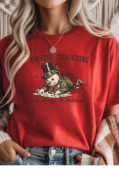 Just Having a Meltdown Graphic Tee