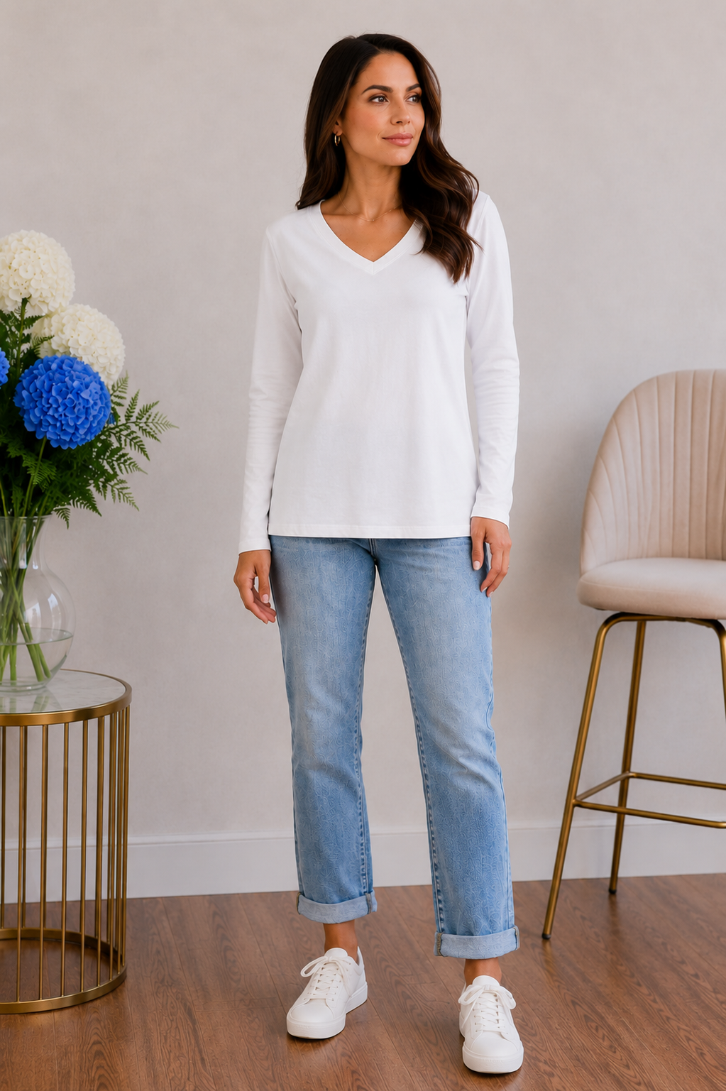 Keep It Classic Long Sleeve Top