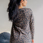 Leopard Lure V-Neck Tunic