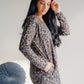Leopard Lure V-Neck Tunic