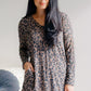 Leopard Lure V-Neck Tunic
