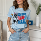 Red, White & Feral Graphic Tee