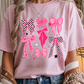 Checkered Bows Graphic Tee