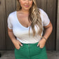 Lucky Girl - Tummy Control Judy Blue Shorts
