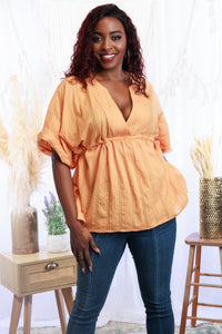 Making Angels - Mango Caftan Top