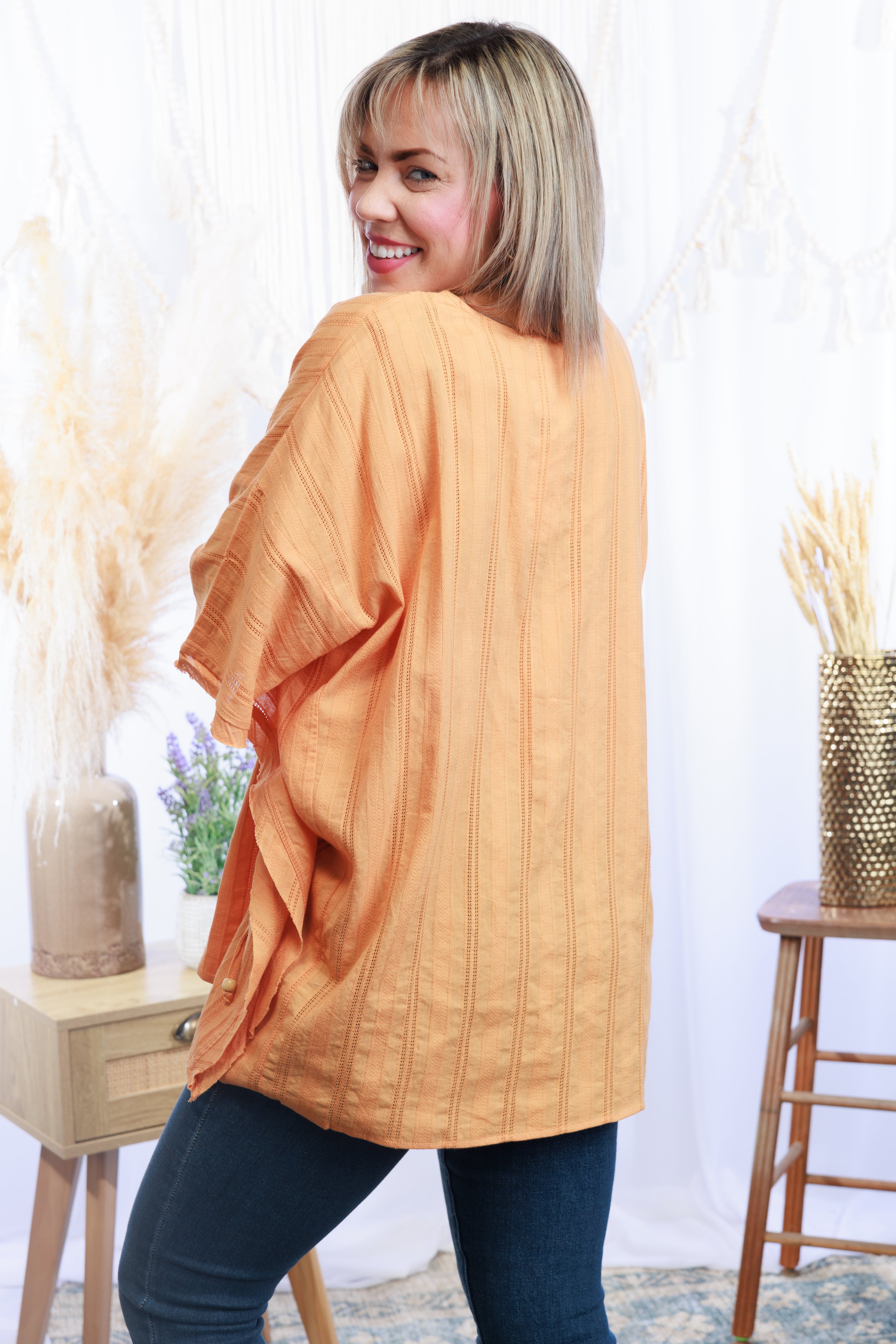 Making Angels - Mango Caftan Top
