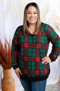 Merry Me Plaid Pullover