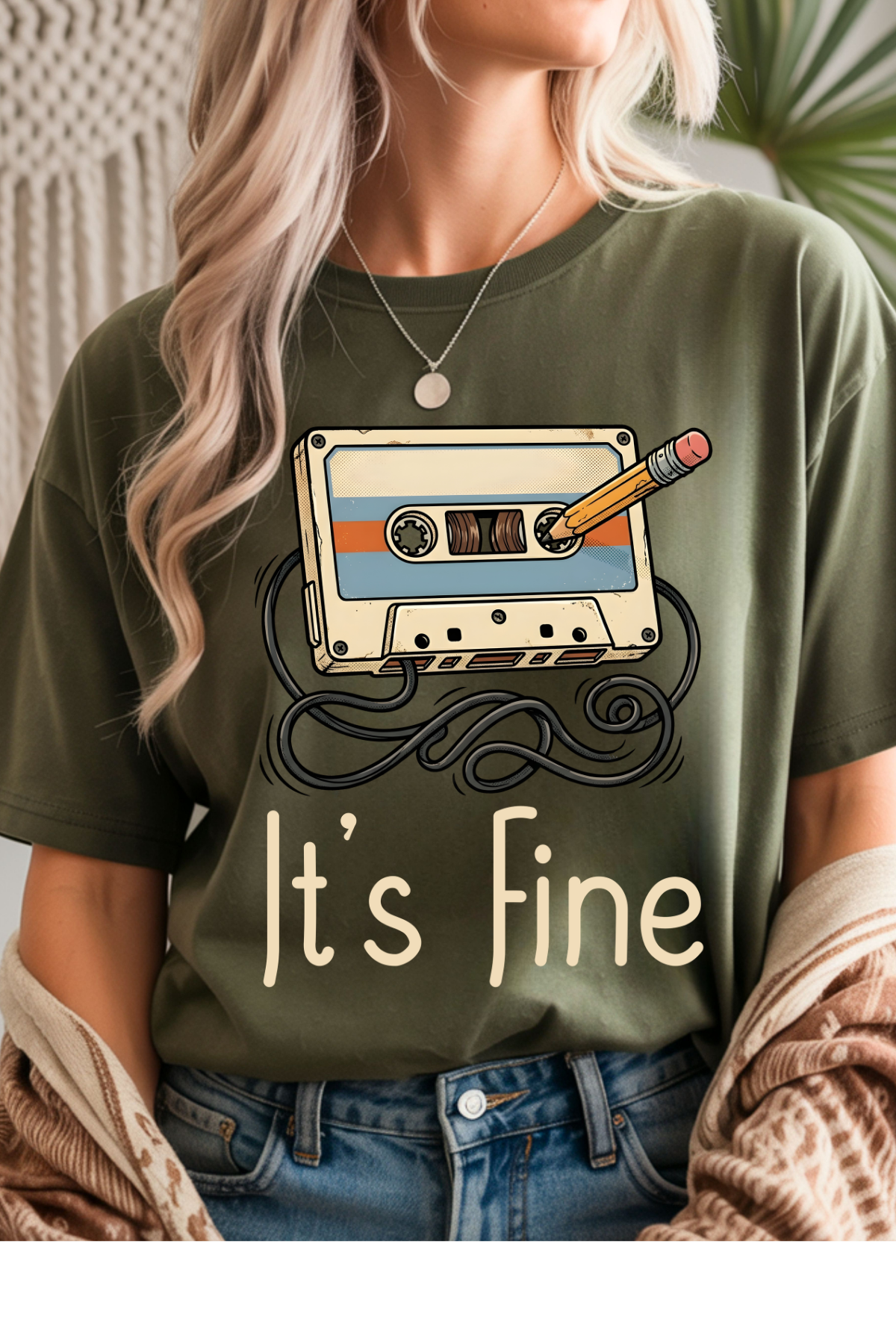 It's Fine Graphic Tee