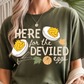 Here For The Eggs Graphic Tee