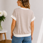 Mocha Morning Stripe Top
