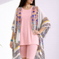 Wildflower Watercolor Kimono