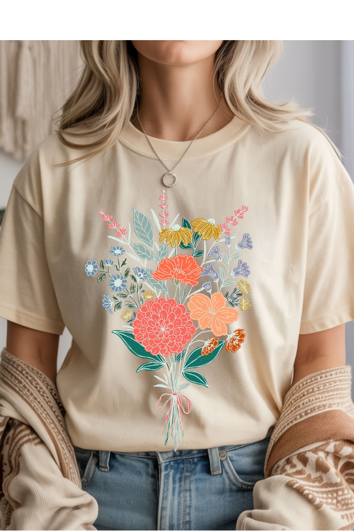 Bouquet Graphic Tee