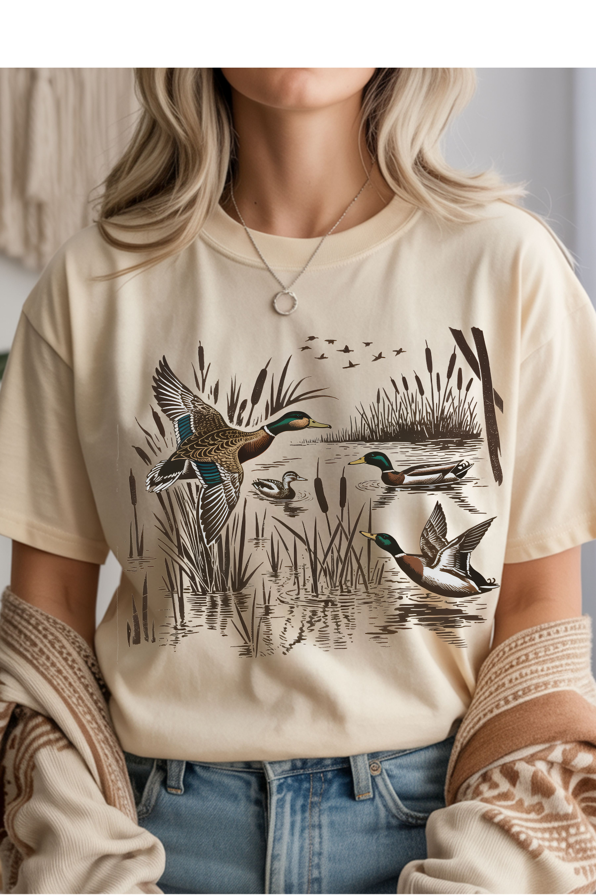 Mallard Ducks Graphic Tee