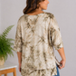 Olive Crush Tie Dye Top