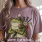 Sorry For What My Face Said Graphic Tee