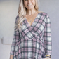 Pinky Plaid - Peplum