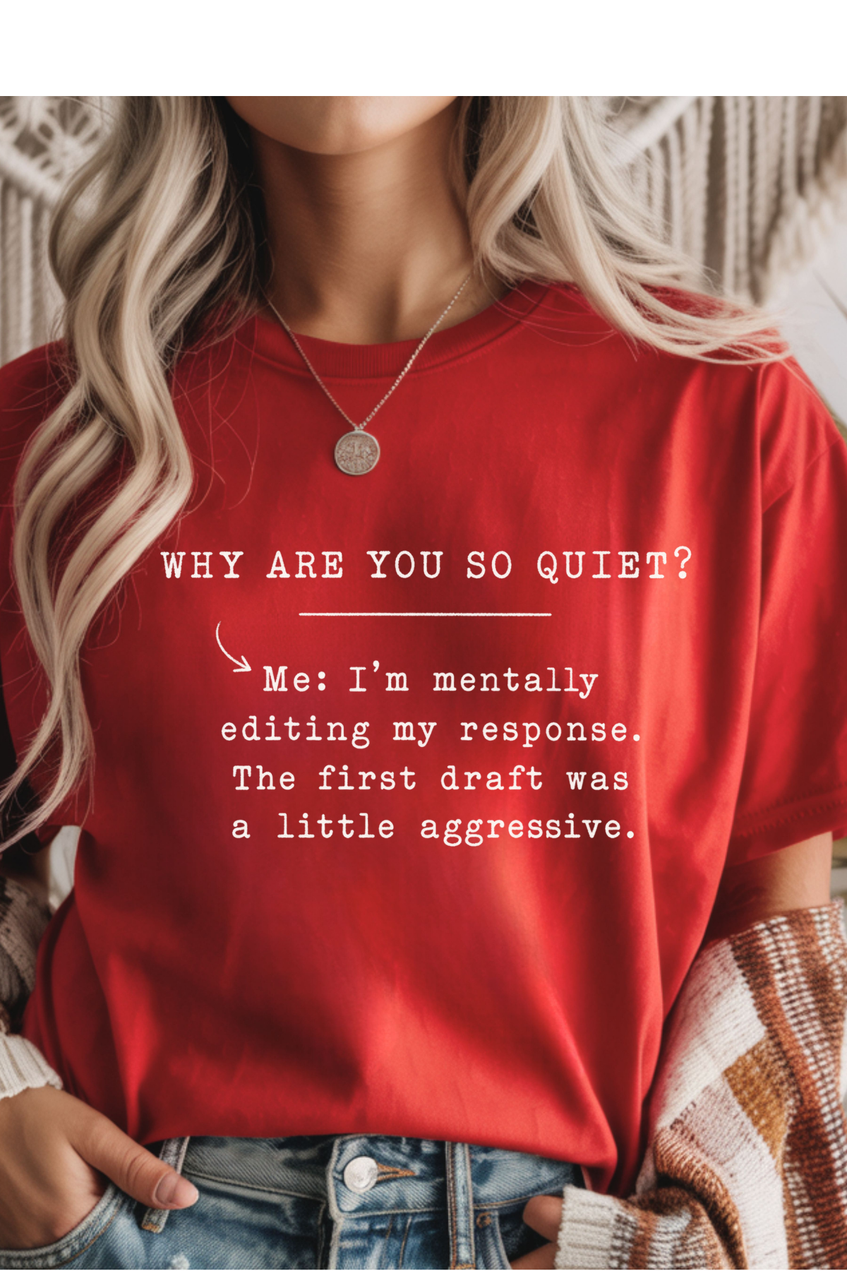 So Quiet Graphic Tee