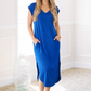 Regal Sapphire Dress