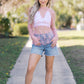 Pink Lace Embrace Top