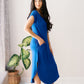 Regal Sapphire Dress