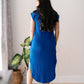Regal Sapphire Dress