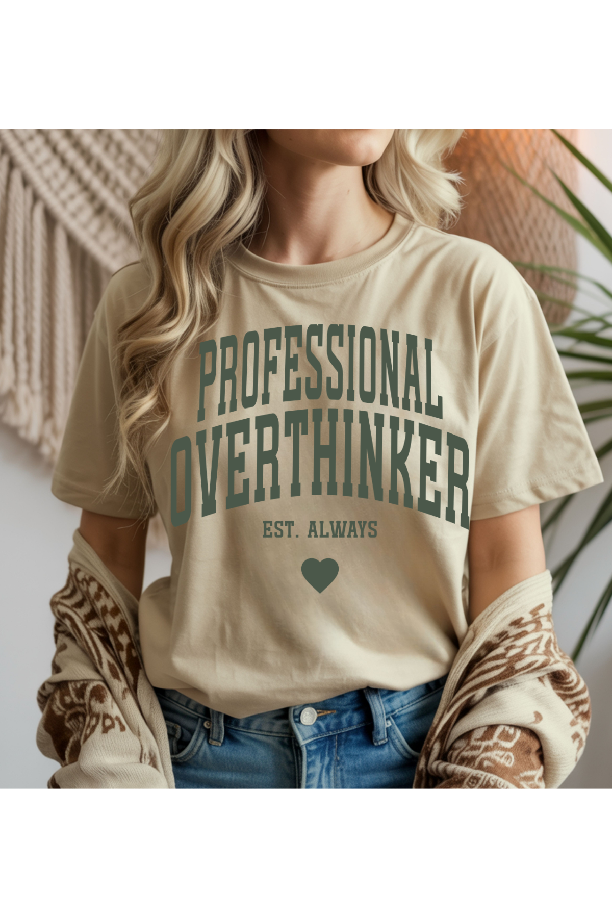 Professional Overthinker Graphic Tee