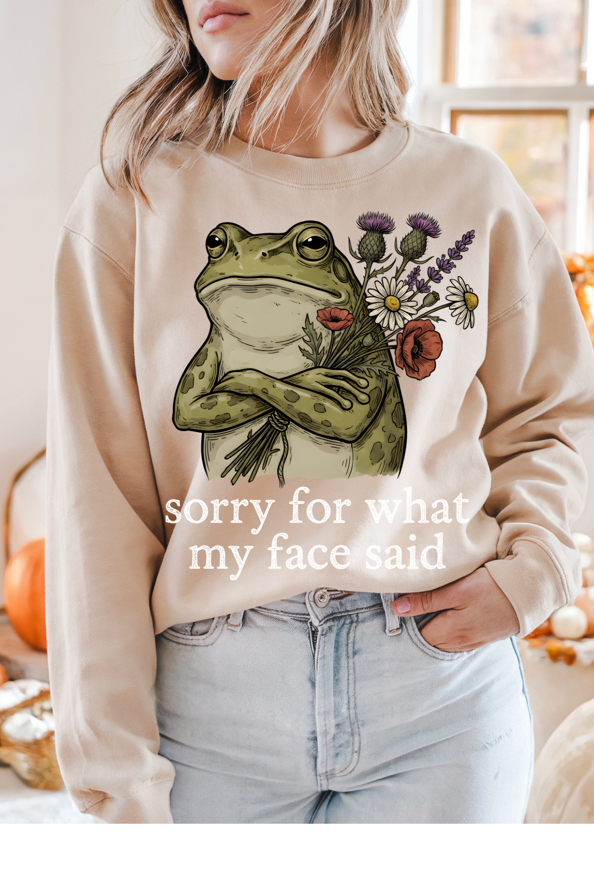 Sorry For What My Face Said Graphic Tee