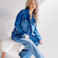 Sea Spray Frayed Jacket