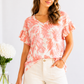 Sherbet Tie Dye Top