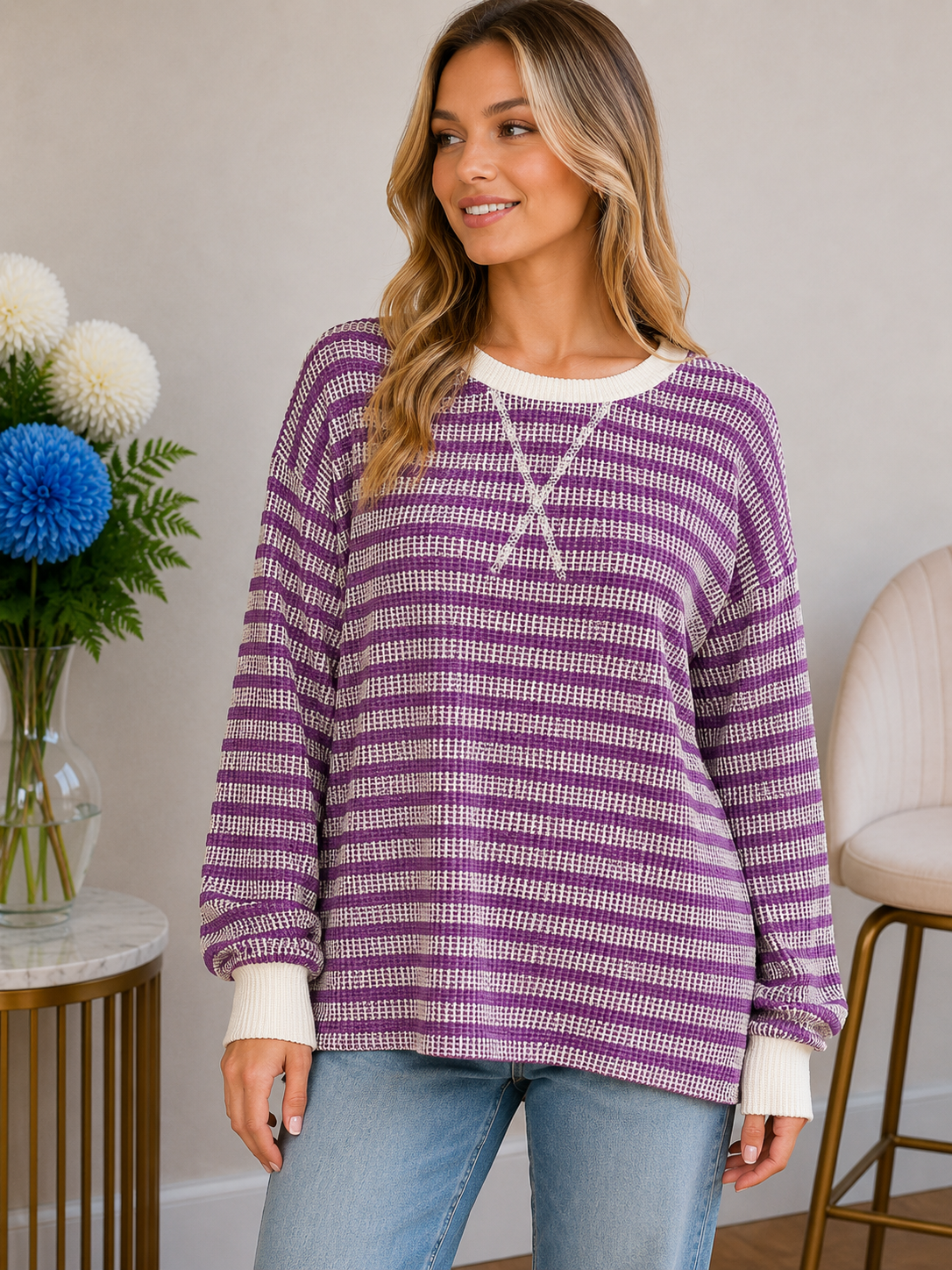 Simply the Best Striped Top