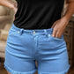 Sky Blue Judy Blue Shorts