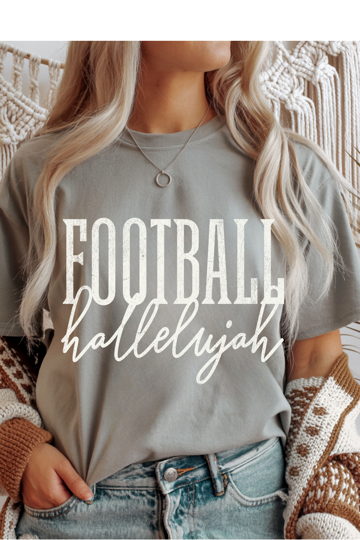 Football Hallelujah Graphic Tee